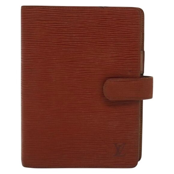 LOUIS VUITTON Epi Agenda MM Day Planner Cover Brown - Picture 12 of 16